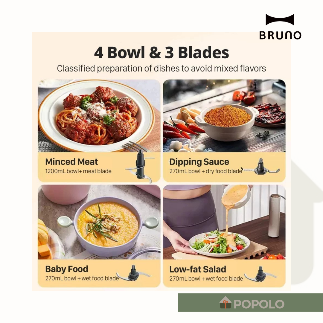 BRUNO Ceramic Food Grinder