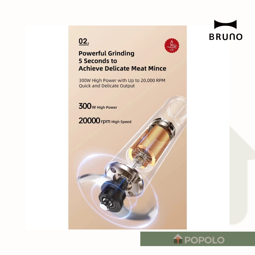 [PREORDER] BRUNO Ceramic Food Grinder