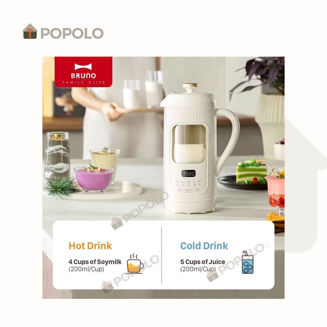 Bruno Visual Soy Milk Machine 1000ml