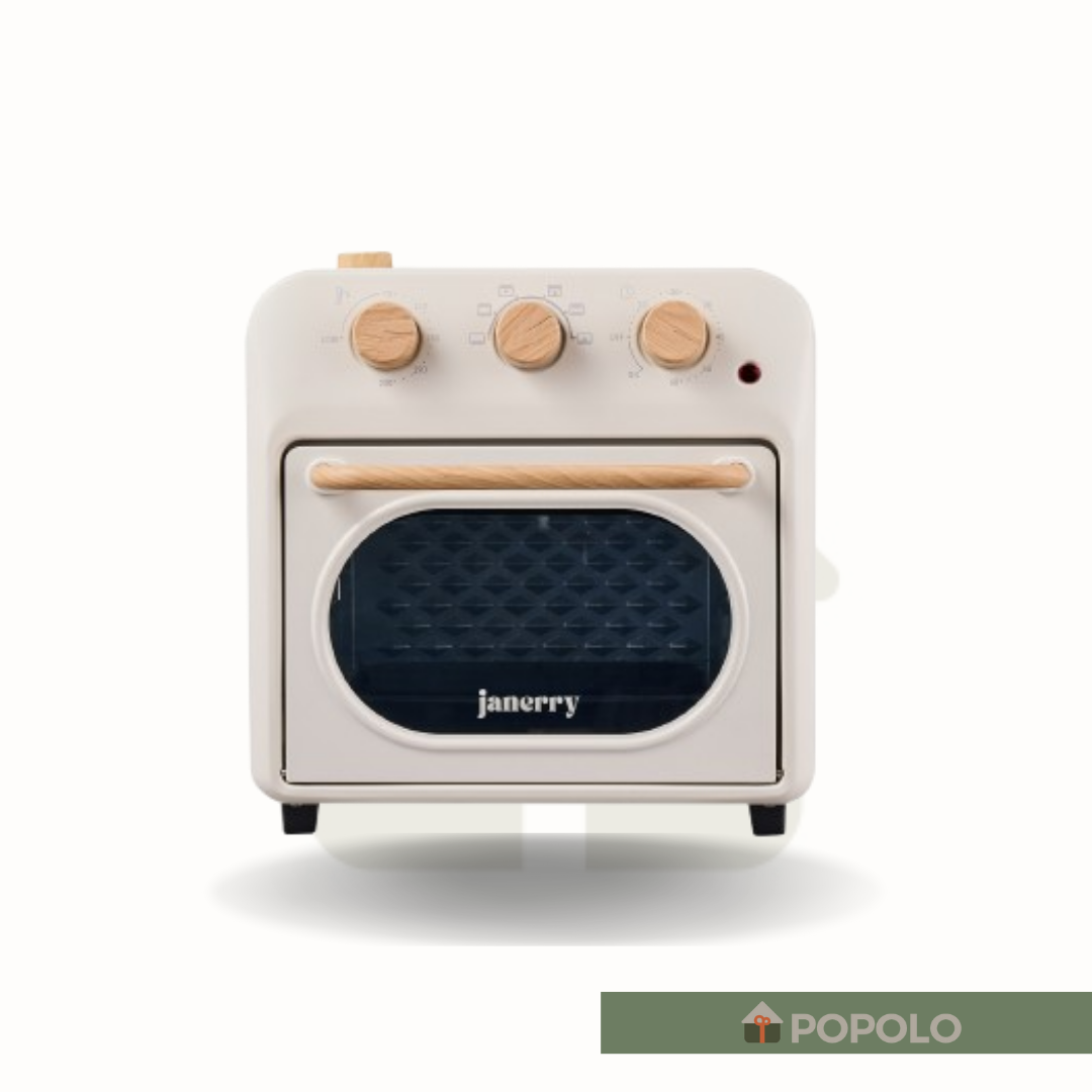 POPOLO COMBO BUNDLE SET 【JANERRY】 Air Fryer Oven  + 【POPOLO】Portable Steam Iron