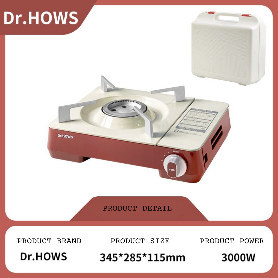 Dr Hows Retro Portable Gas Stove