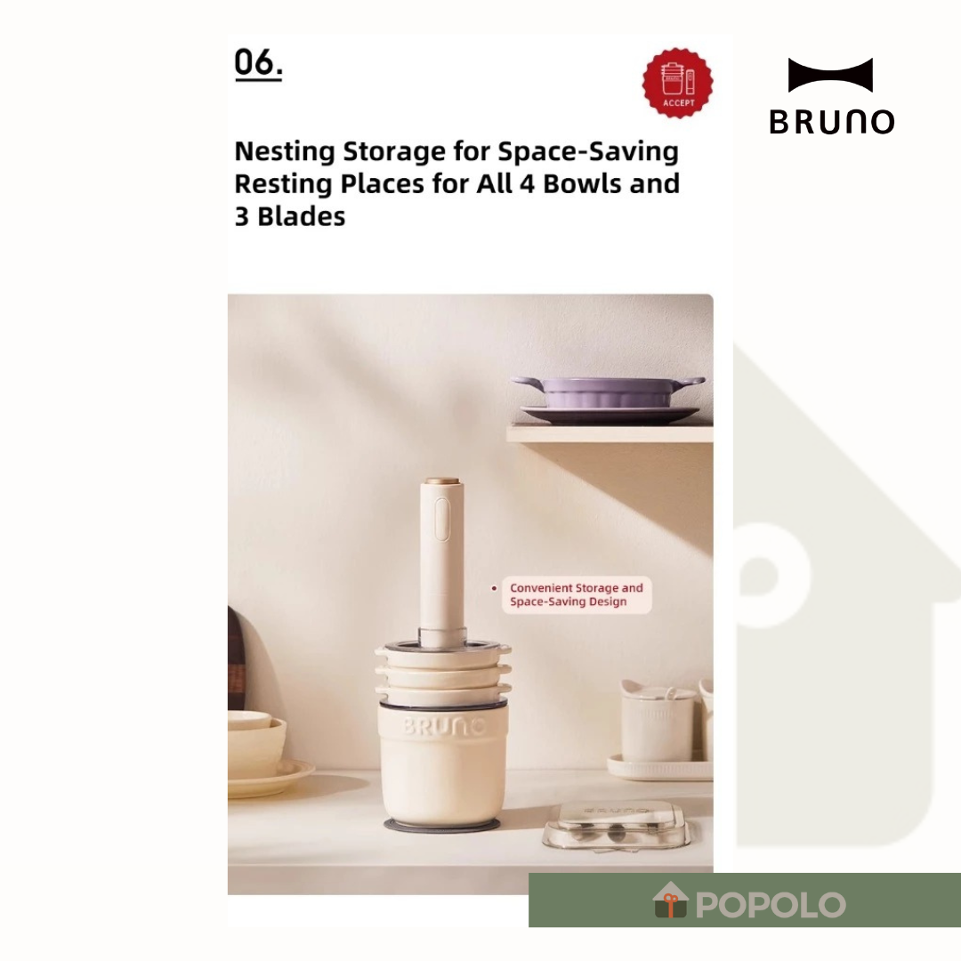 [PREORDER] BRUNO Ceramic Food Grinder