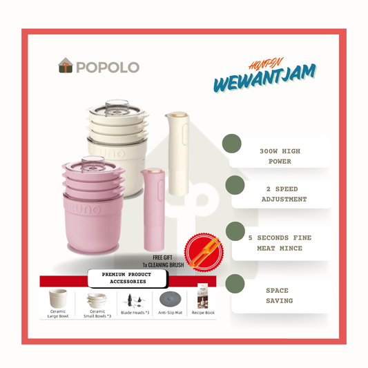 BRUNO Ceramic Food Grinder